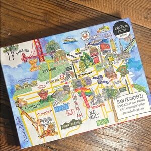 Gallison San Francisco 1000 Piece Collectible Puzzle